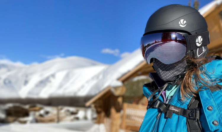  VANRORA Casco de esquí, casco de snowboard - verde
