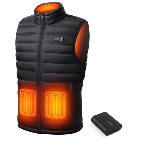 Men's Heated Vest with Battery Pack